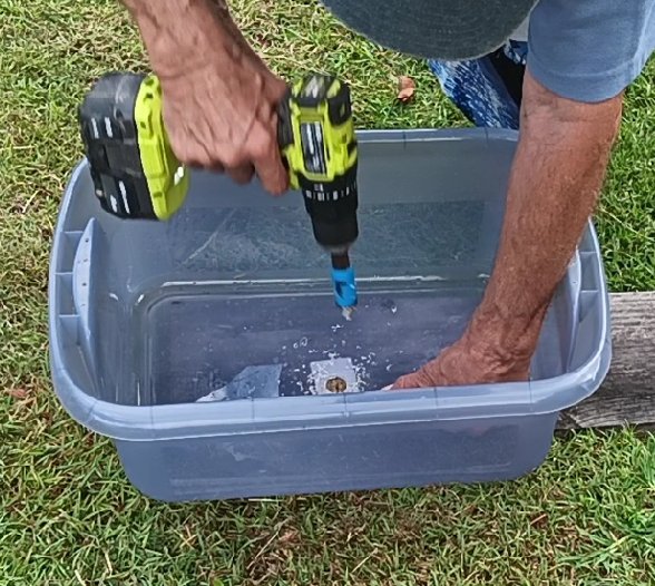 Drainage holes in Tribox